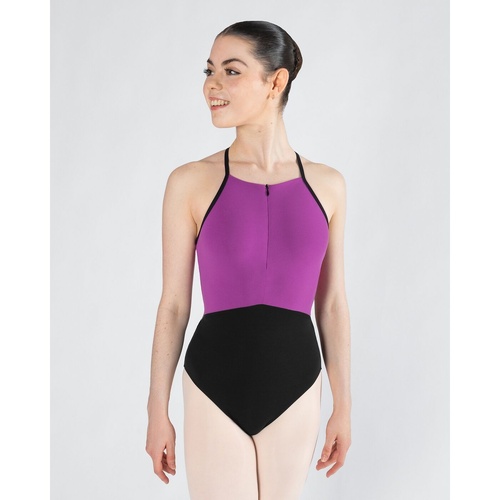 Energetiks Isabelle Zip Camisole; Berry; Adult Large