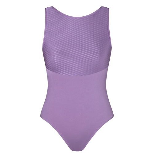Energetiks Natalie V Back Leotard Adult Medium; Orchid