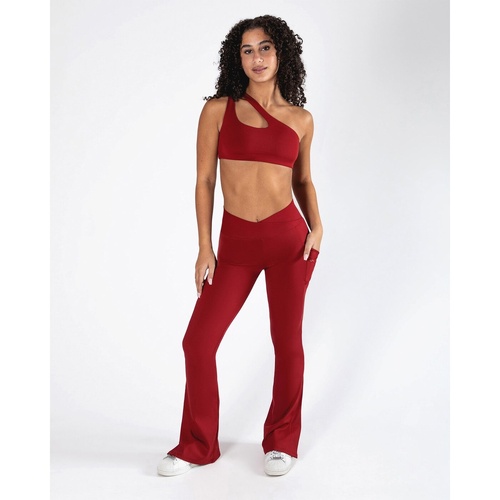 Energetiks Halley Pant; Adult Large; Crimson Red