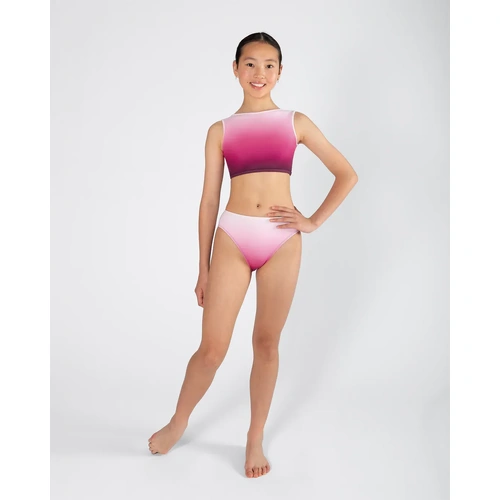 Energetiks Ombre High Cut Brief; Pink; Adult Small