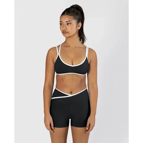 Energetiks Colette Crop Top; Black; Adult Medium