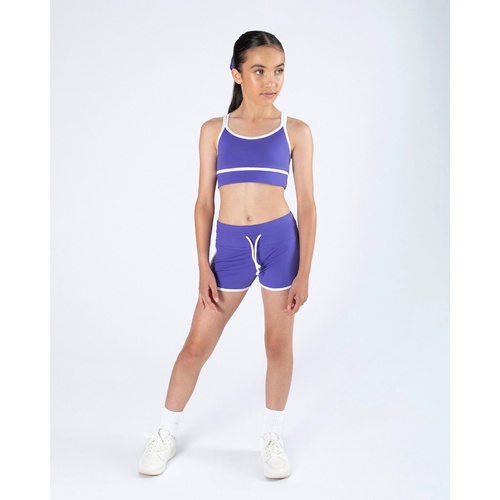 Energetiks Zuri Shorts; Child Small; Iris