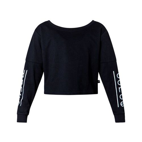 Energetiks Brooklyn Cropped Sweater Child Large; Black