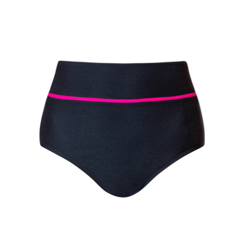 Energetiks Astrid High Cut Brief Child Large; Black