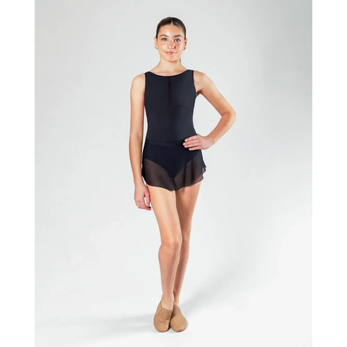 Nova Leotard - EcoLuxe; Black; Child LGE