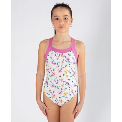 Energetiks Remi Twist Camisole; Bloom; Child Large