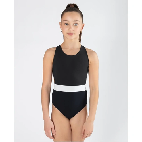 Energetiks Skyler Leotard; Black; Child Large