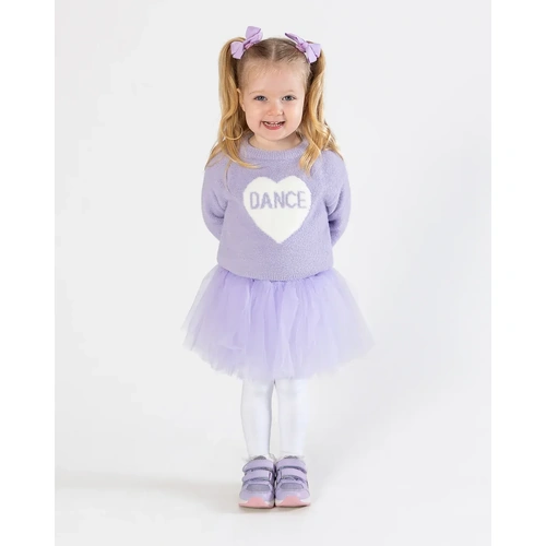 Energetiks Fluffy Dance Jumper; Purple; Child Large