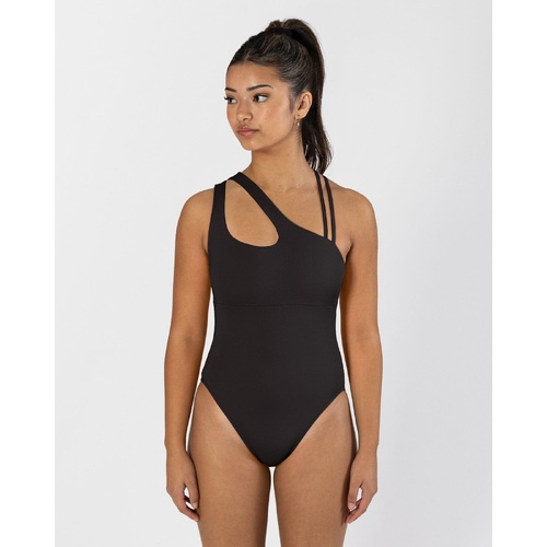 Energetiks Xenia Leotard; Black; Adult Small