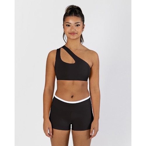 Energetiks Kara Contrast Short; Black; Adult Small