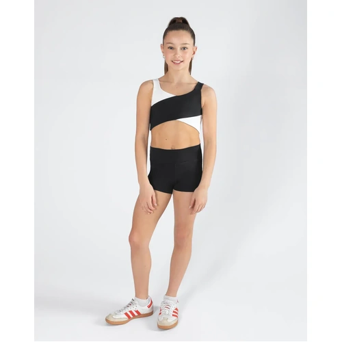 Energetiks 3" to 4" Short; Black; Child Large
