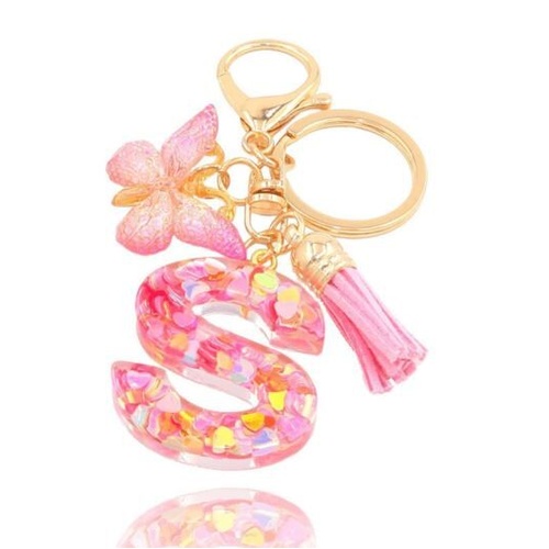 Butterfly Sparkle Keyring S; Pink