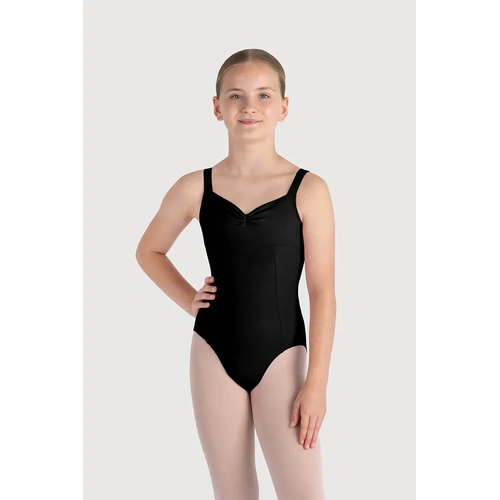 Bloch Overture Ondina Princess Seam Girls Leotard; Black; Child Medium