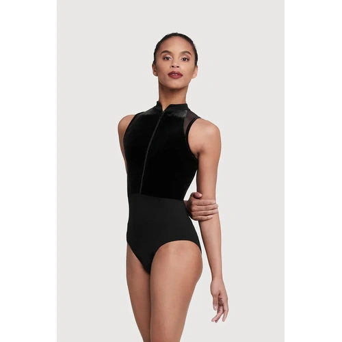 Bloch Eloise Zip Front Womens Tank Leotard; Adult Large