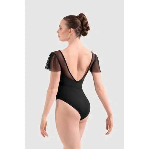 Bloch Minerva Womens Bolero Camisole Leotard; Adult X- Large; Black