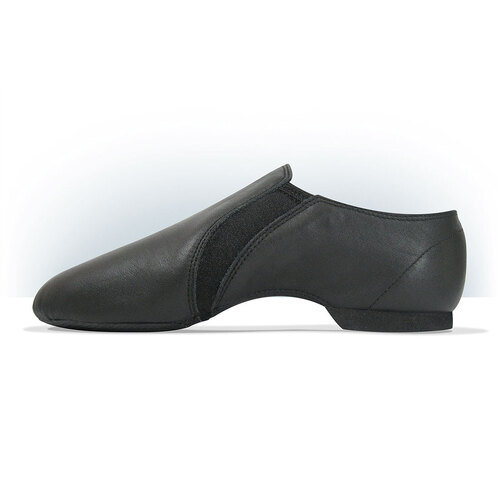MDM Protract Leather Jazz Shoe Adult 5; Width Medium; Black