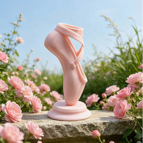 Fifi & Co Ballet Shoe Brush Holder Ballet Pink