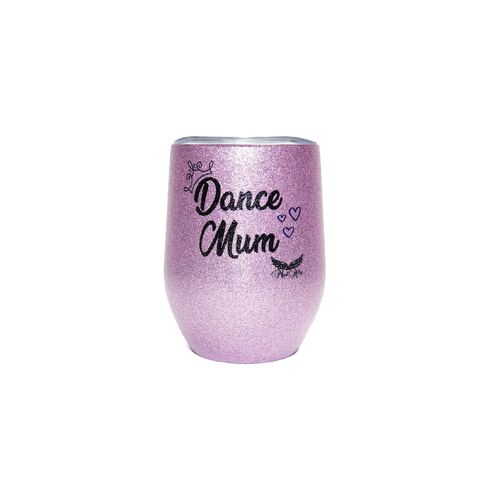 Mad Ally Glitter Mug - Dance Mum Pink