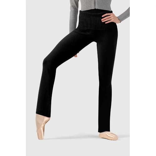 Bloch Solstice Knit Womens Pant; Black; Adult Large
