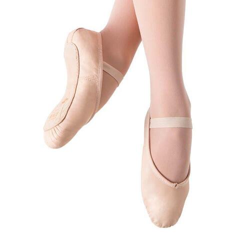 Bloch Prolite Leather Full Sole Ballet Flat Child 12; Width B; Pink