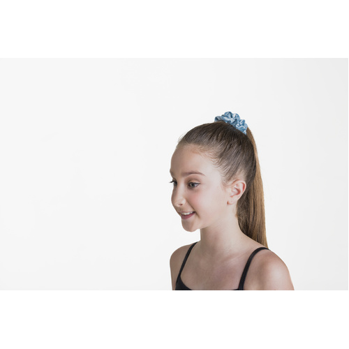 Studio 7 Metallic Scrunchies Colour; Blue