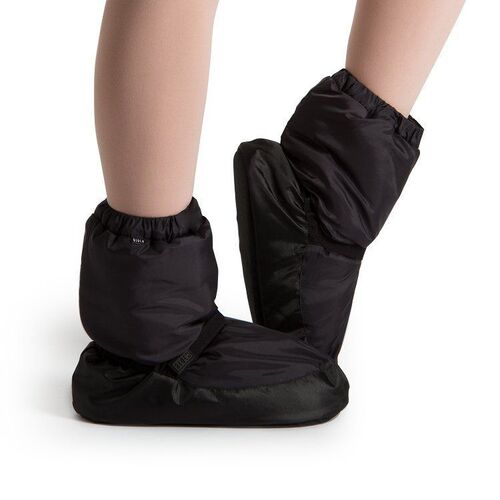 Bloch Black Warm Up Bootie Adult X- Small