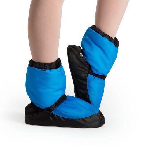 Bloch Blue Fluro Warm Up Bootie Adult Small