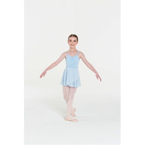 Studio 7 Premium Wrap Skirt Child X- Small; Pale Blue