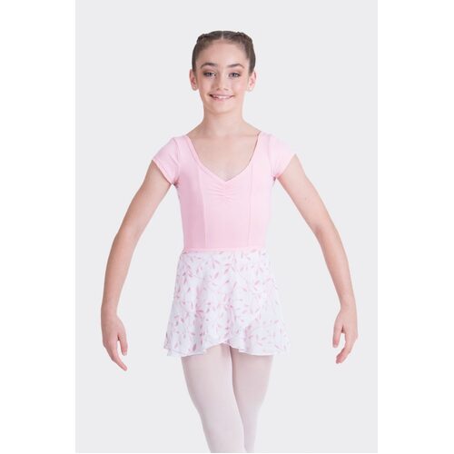 Studio 7 Elena Wrap Skirt Child Large; Ballet Pink