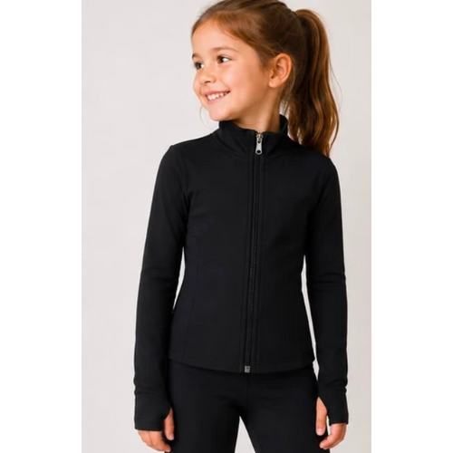Republic TD Yoga Jacket; Black Child 10-12