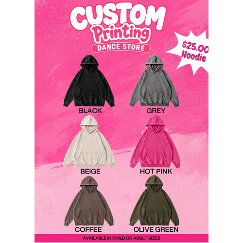 Custom Printed Hoodies