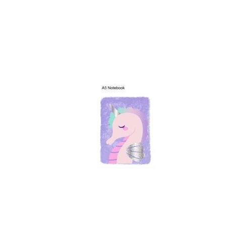 Mad Ally Mermaid Seahorse Fluffy Notebook