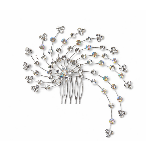 Fifi & Co Crystal Fan Hair Comb