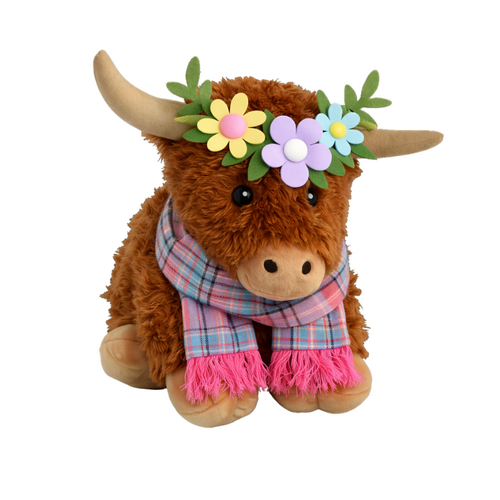 Harriett the Highland Cow Tan 25cm