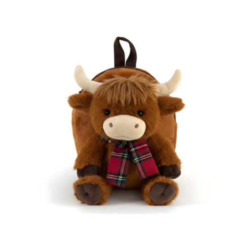 Mad Ally Highland Cow Backpack 