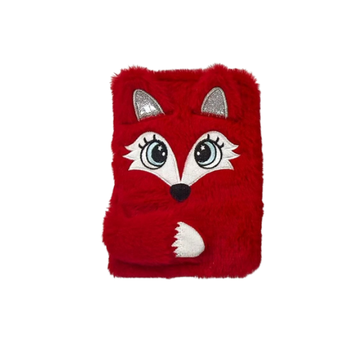 Mad Ally Fluffy Notebook - Fox