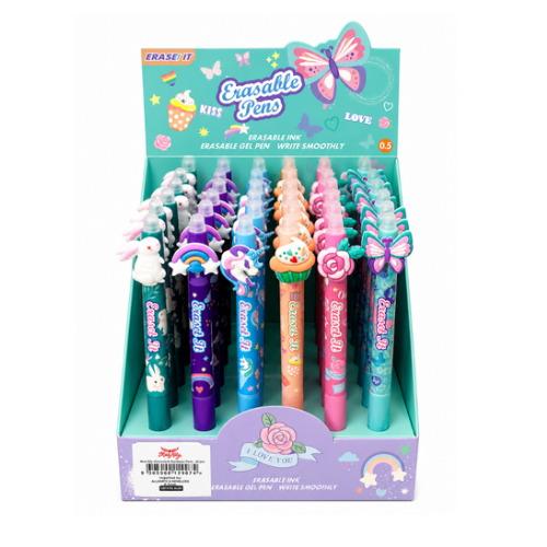 Mad Ally Unicorn Rainbow Erasable Pens 