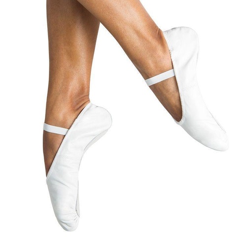 Bloch Prolite Leather Mens Ballet Flat Adult 5; Width C; White