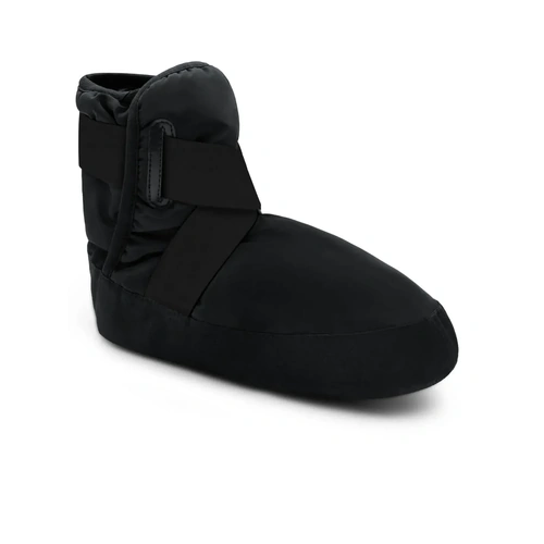 Capezio Warm up booties; Black; Adult Large